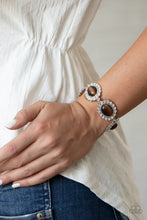 Load image into Gallery viewer, Demurely Diva - Brown Bracelet freeshipping - JewLz4u Gemstone Gallery