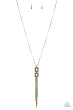 Load image into Gallery viewer, Times Square Stunner Brass Necklace freeshipping - JewLz4u Gemstone Gallery