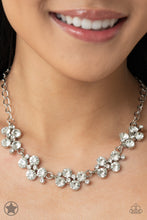 Load image into Gallery viewer, Hollywood Hills - White (Rhinestone) Necklace freeshipping - JewLz4u Gemstone Gallery