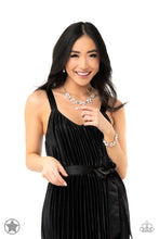 Load image into Gallery viewer, Hollywood Hills - White (Rhinestone) Necklace freeshipping - JewLz4u Gemstone Gallery