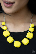 Load image into Gallery viewer, Prismatic Prima Donna - Yellow Necklace freeshipping - JewLz4u Gemstone Gallery