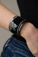 Load image into Gallery viewer, Heads Or MERMAID Tails - Black/Silver Urban Bracelet freeshipping - JewLz4u Gemstone Gallery