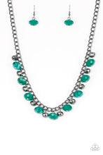 Load image into Gallery viewer, Runway Rebel Green Necklace freeshipping - JewLz4u Gemstone Gallery