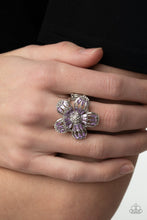 Load image into Gallery viewer, Botanical Ballroom – Purple Ring freeshipping - JewLz4u Gemstone Gallery