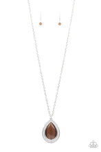 Load image into Gallery viewer, You Dropped This Brown Necklace freeshipping - JewLz4u Gemstone Gallery