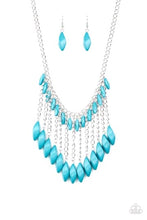 Load image into Gallery viewer, Venturous Vibes Blue Necklace freeshipping - JewLz4u Gemstone Gallery