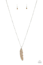 Load image into Gallery viewer, Soaring High - Brown Necklace freeshipping - JewLz4u Gemstone Gallery