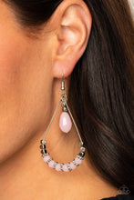 Load image into Gallery viewer, Lovely Lucidity - Pink Earring freeshipping - JewLz4u Gemstone Gallery