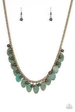Load image into Gallery viewer, Vintage Gardens Brass Necklace freeshipping - JewLz4u Gemstone Gallery