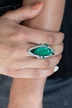 Load image into Gallery viewer, Sparkle Smitten - Green Ring freeshipping - JewLz4u Gemstone Gallery