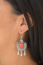 Load image into Gallery viewer, Open Pastures - Orange Earring freeshipping - JewLz4u Gemstone Gallery