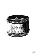 Load image into Gallery viewer, Heads Or MERMAID Tails - Black/Silver Urban Bracelet freeshipping - JewLz4u Gemstone Gallery