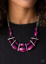 Load image into Gallery viewer, Law of the Jungle Purple Necklace freeshipping - JewLz4u Gemstone Gallery
