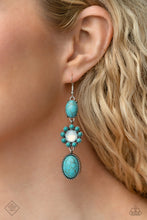 Load image into Gallery viewer, Carefree Cowboy - Blue (Turquoise) Earring (SSF-0323)