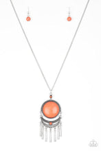 Load image into Gallery viewer, Rural Rustler - Orange Necklace freeshipping - JewLz4u Gemstone Gallery