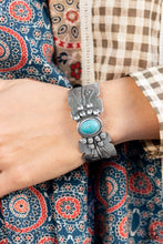 Load image into Gallery viewer, Desert Haven - Blue (Turquoise) Bracelet (SSF-0122) freeshipping - JewLz4u Gemstone Gallery