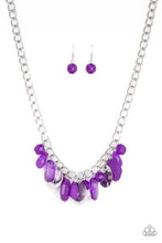 Load image into Gallery viewer, Treasure Shore - Purple Necklace freeshipping - JewLz4u Gemstone Gallery