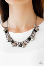 Load image into Gallery viewer, Hurricane Season - Black Necklace freeshipping - JewLz4u Gemstone Gallery