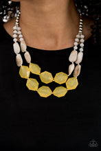 Load image into Gallery viewer, Seacoast Sunset Yellow Necklace freeshipping - JewLz4u Gemstone Gallery