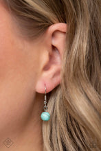 Load image into Gallery viewer, Free-Spirited Flutter - Blue (Turquoise) Necklace (SSF-0123)