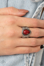 Load image into Gallery viewer, Maritime Mirage - Red Ring (GM-0122) freeshipping - JewLz4u Gemstone Gallery