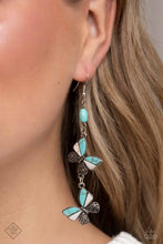 Load image into Gallery viewer, Spirited Soar - Blue (Turquoise) Earring (SSF-0123)