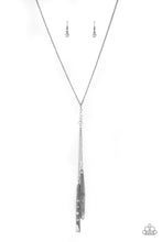 Load image into Gallery viewer, Timeless Tassels - Silver Necklace freeshipping - JewLz4u Gemstone Gallery