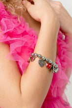Load image into Gallery viewer, Charming Crush - Red Bracelet (LOP-0123)