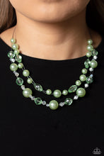 Load image into Gallery viewer, Parisian Pearls - Green (Bead) Necklace