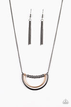 Load image into Gallery viewer, Artificial Arches - Black (Gunmetal) Necklace