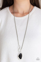 Load image into Gallery viewer, Optical Opulence - Black Necklace