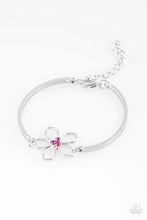 Load image into Gallery viewer, Hibiscus Hipster Pink Bracelet freeshipping - JewLz4u Gemstone Gallery