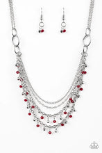 Load image into Gallery viewer, Financially Fabulous Red Necklace freeshipping - JewLz4u Gemstone Gallery