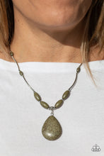 Load image into Gallery viewer, Explore The Elements Green Necklace freeshipping - JewLz4u Gemstone Gallery