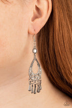 Load image into Gallery viewer, Viva la DIVA - White Earring