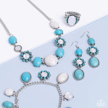 Load image into Gallery viewer, Cowboy Catwalk - Blue (Turquoise) Necklace (SSF-0323)