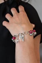 Load image into Gallery viewer, Lady Love Dove Red Bracelet freeshipping - JewLz4u Gemstone Gallery