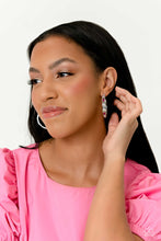 Load image into Gallery viewer, The Gem Fairy - Pink Earring (LOP-0223)