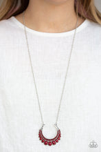 Load image into Gallery viewer, Count To ZEN - Red Necklace freeshipping - JewLz4u Gemstone Gallery