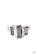 Load image into Gallery viewer, A GLITZY Verdict - Silver (Hematite) Ring
