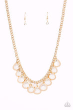 Load image into Gallery viewer, TEAR-rifically Twinkling - Gold Necklace
