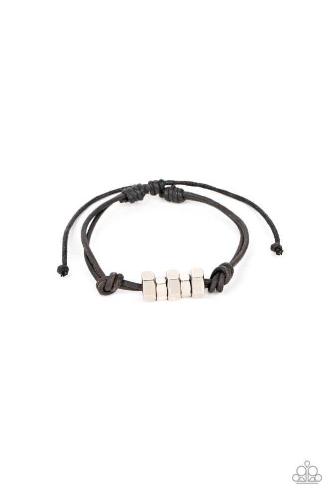 Bolt Out - Black  Bracelet