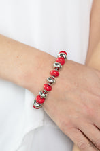 Load image into Gallery viewer, Stone Age Aesthetic - Red Bracelet
