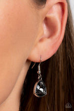 Load image into Gallery viewer, Glittering Geometrics - Silver (Smoky) Necklace
