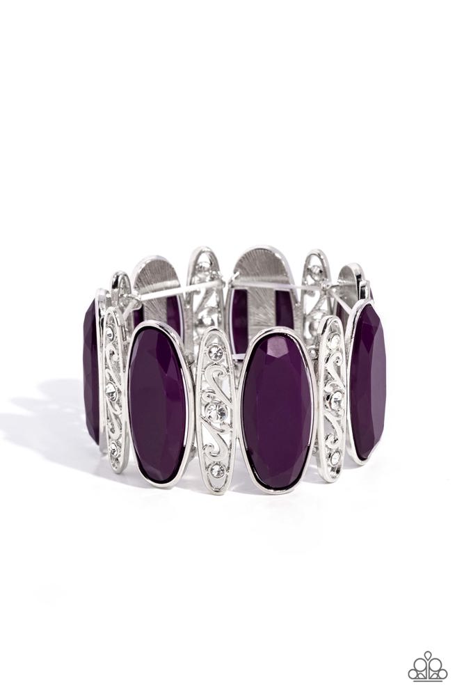 Saturated Sparkle - Purple Bracelet