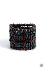 Load image into Gallery viewer, Tropical Time Zone - Blue Bracelet
