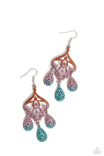 Load image into Gallery viewer, Chandelier Command - Multi (Teardrop) Earring
