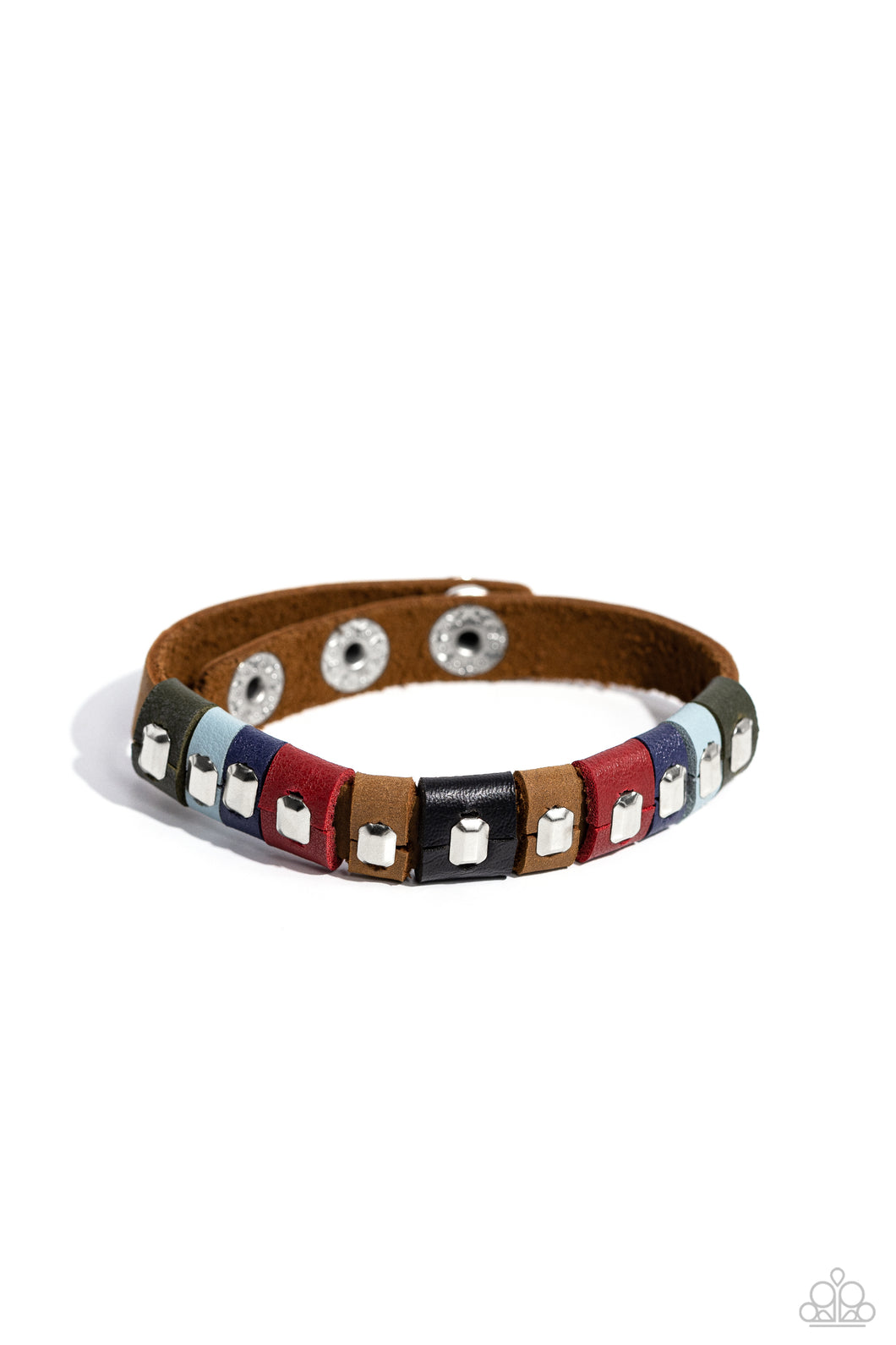 Unabashedly Urban - Multi (Leather) Bracelet