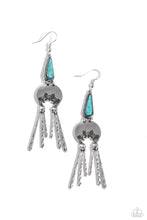 Load image into Gallery viewer, Highland Haute - Blue (Turquoise) Earring
