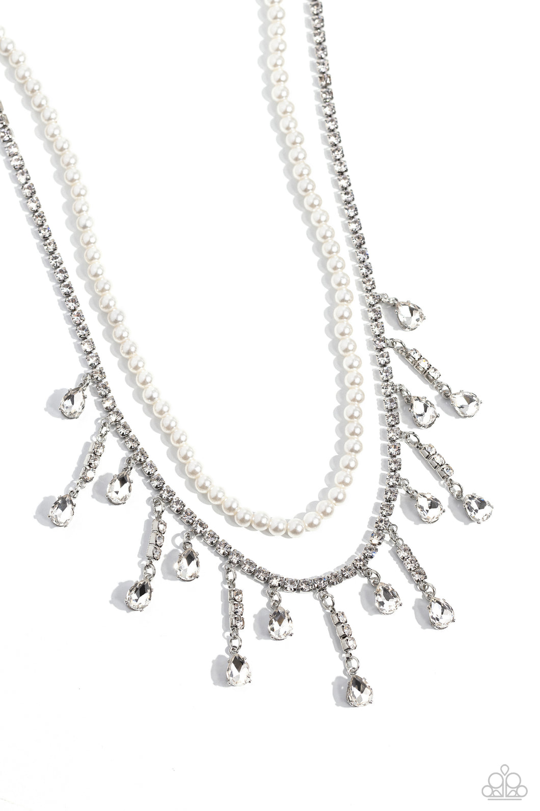 Lessons in Luxury - White (Pearl) Necklace